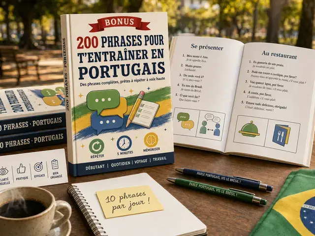 200 Phrases pour t'Entraîner en Portugais