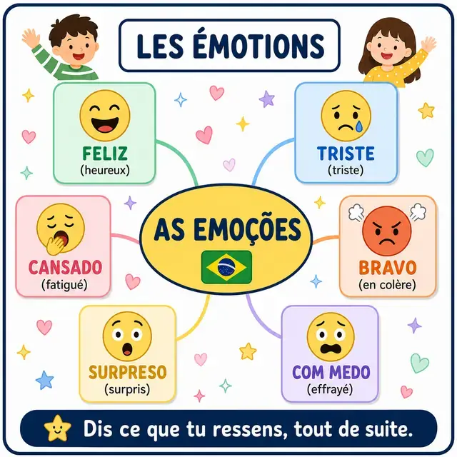 Carte mentale : Émotions