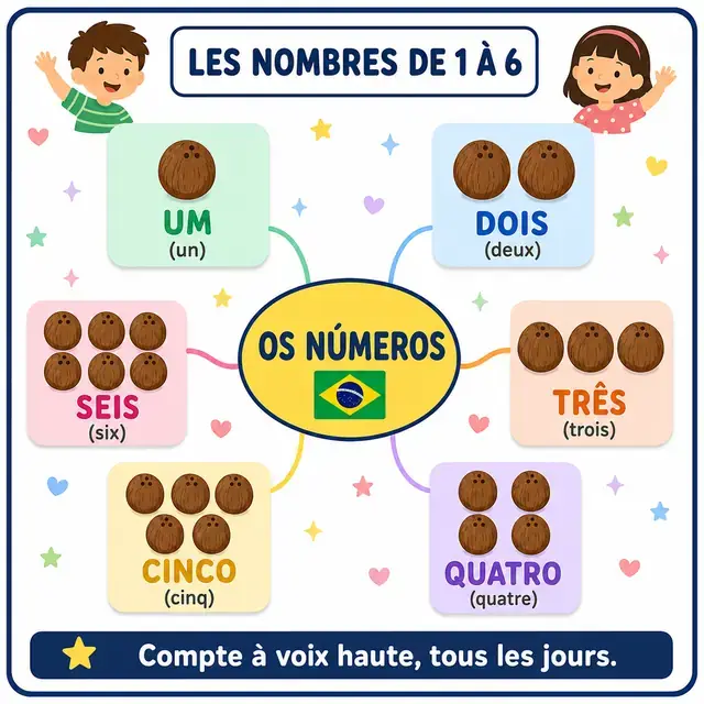 Carte mentale : Nombres